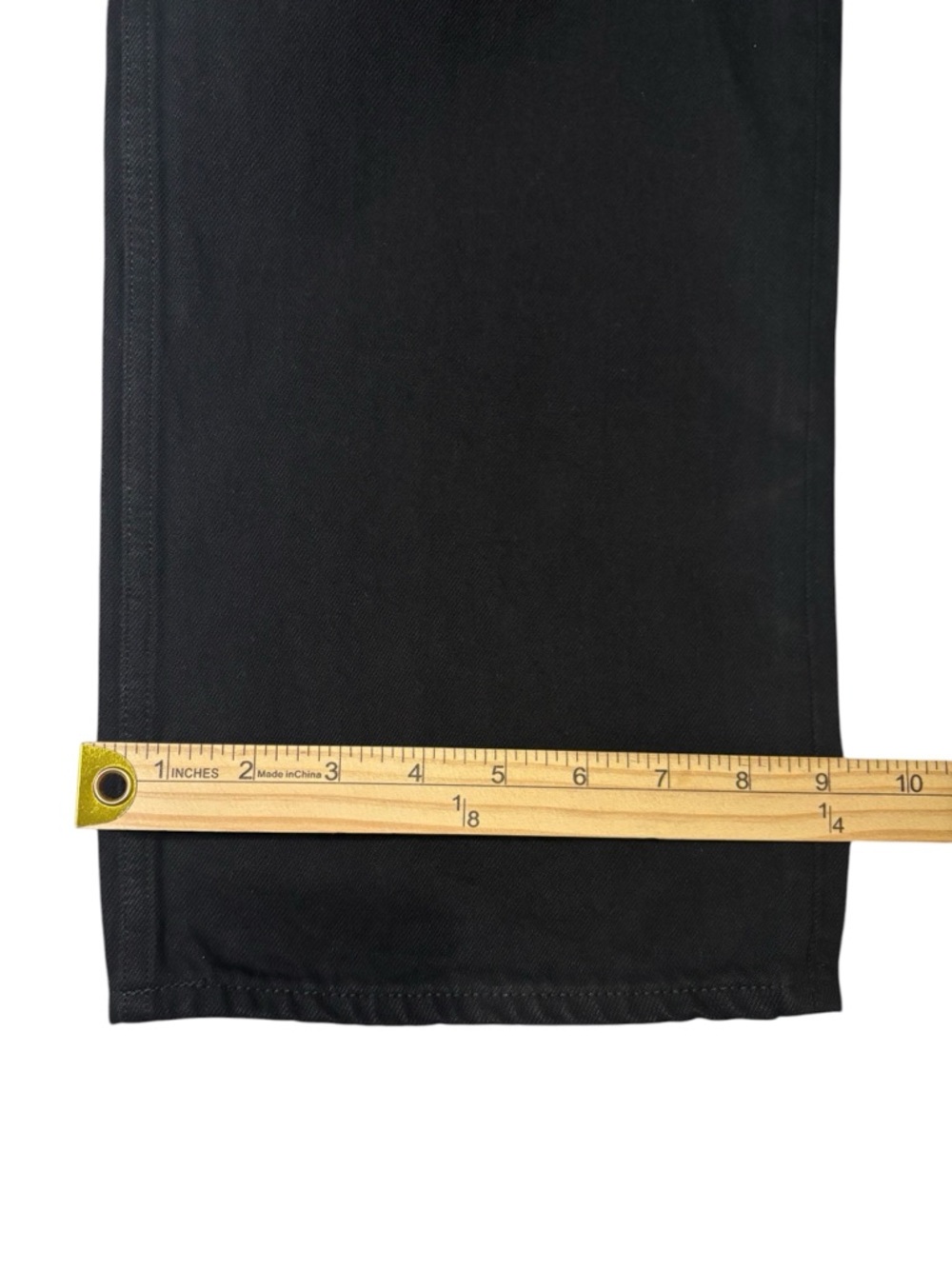 Abercrombie Fitch Curve Love Black Jeans High Rise Loose Stretch Casual 26 Long - Picture 16 of 16